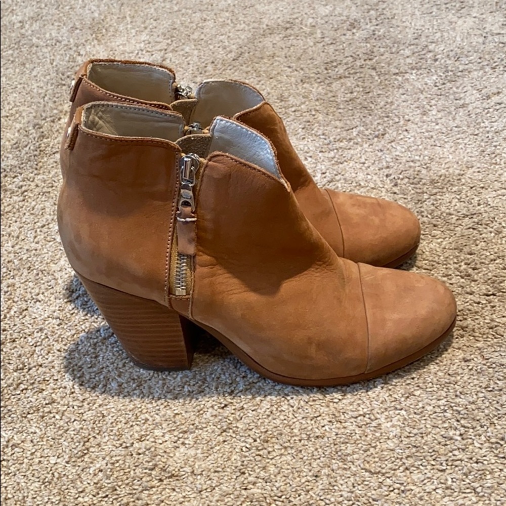 Rag and bone brown booties
